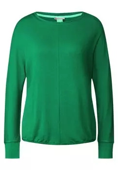 Лонгслив Street One, зеленый