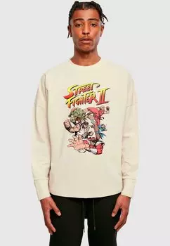 Лонгслив STREETFIGHTER 2 - GROUP GRAPHIC LONGSLEEVE Merchcode, песочный