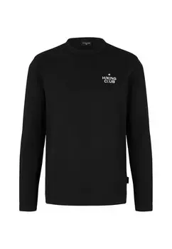 Лонгслив STRELLSON Shirt Bronko, черный