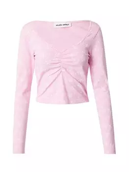 Лонгслив Studio Select, светло-розовый