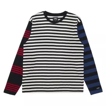 Лонгслив Stussy Chaos Stripe 'Black', черный
