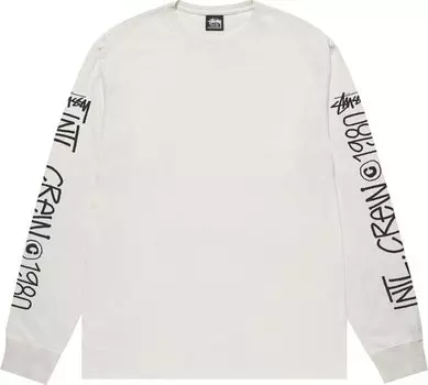 Лонгслив Stussy International Crew 'Natural', кремовый