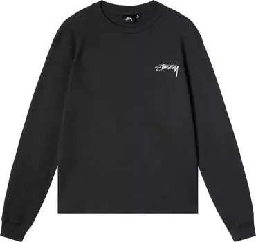 Лонгслив Stussy Long-Sleeve Thermal 'Black', черный