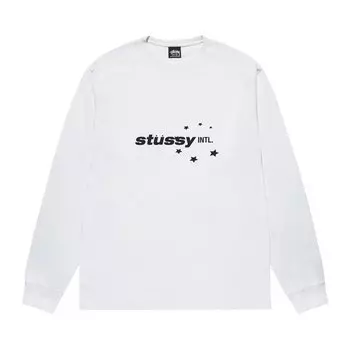 Лонгслив Stussy Star Sport 'White', белый