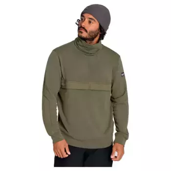 Лонгслив Super.natural Alpine, зеленый