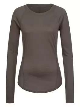 Лонгслив super.natural, коричневый