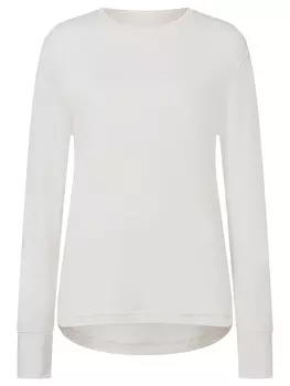 Лонгслив super.natural Merino, белый