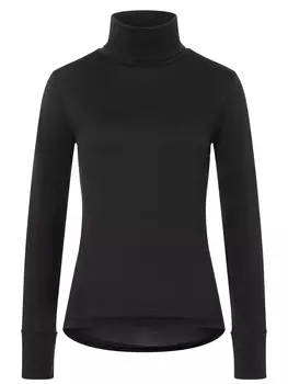 Лонгслив super.natural Merino, черный