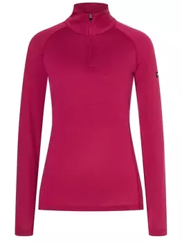 Лонгслив super.natural Merino Funktionsunterwsche, розовый