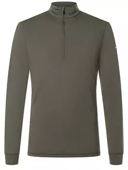 Лонгслив super.natural Merino, зеленый