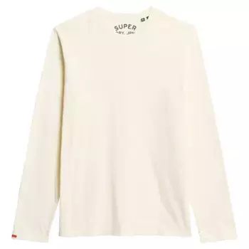Лонгслив Superdry Classic Essential, белый