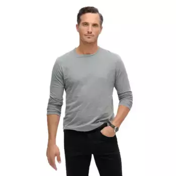 Лонгслив Superdry Classic Essential, серый