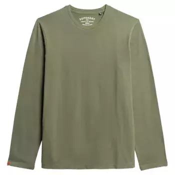 Лонгслив Superdry Classic Essential, зеленый