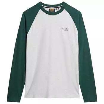 Лонгслив Superdry Essential Baseball, серый