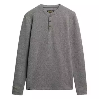 Лонгслив Superdry Merchant Grandad, серый