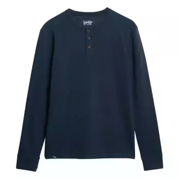 Лонгслив Superdry Merchant Grandad, синий