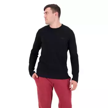 Лонгслив Superdry Vintage Logo Embroidered, черный
