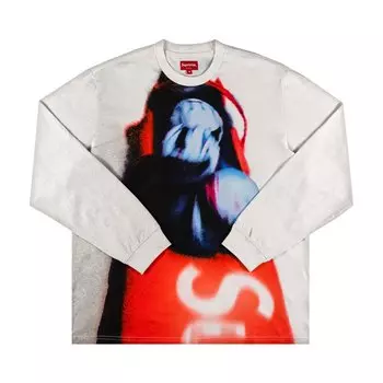 Лонгслив Supreme Bobsled Long-Sleeve Top 'White', белый
