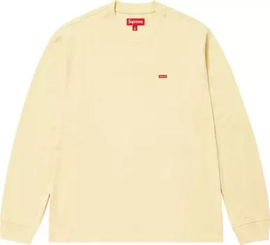 Лонгслив Supreme Small Box 'Light Tan', загар