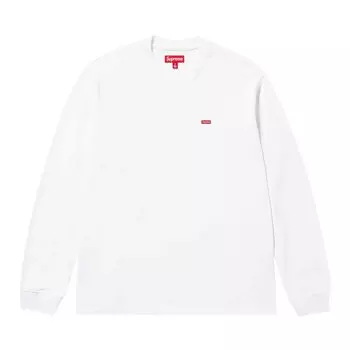 Лонгслив Supreme Small Box 'White', белый
