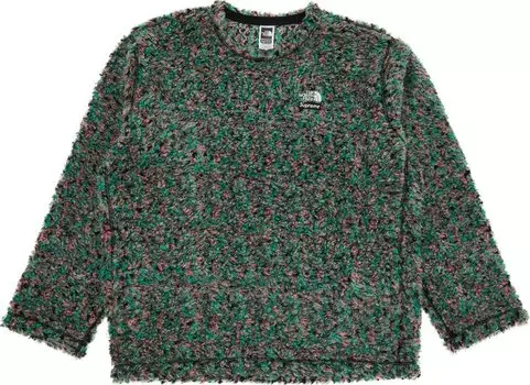 Лонгслив Supreme x The North Face High Pile Fleece Long-Sleeve Top 'Multicolor', разноцветный
