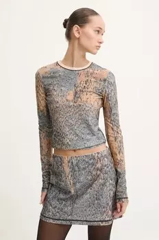 Лонгслив T-CUTIE-LS Diesel, серый