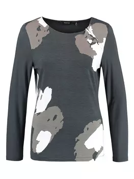 Лонгслив TAIFUN, серый