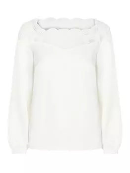 Лонгслив TATUUM Shirt SARNA, белый