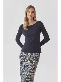 Лонгслив TATUUM, темно-синий