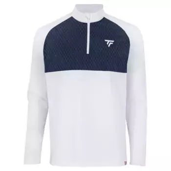 Лонгслив Tecnifibre Thermo zip, белый