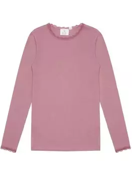 Лонгслив The NEW Rib, розовый