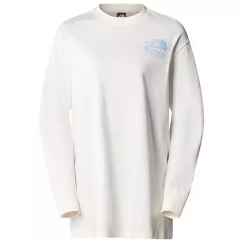 Лонгслив The North Face Women's Nature L/S Tee, цвет White Dune