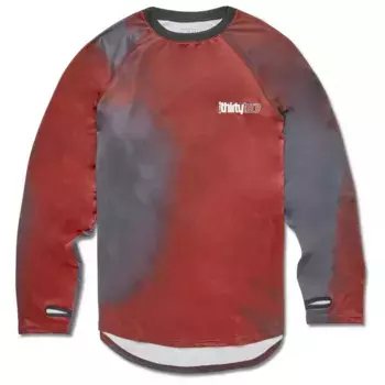 Лонгслив Thirtytwo Ridelite, красный