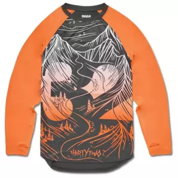 Лонгслив Thirtytwo Ridelite, оранжевый