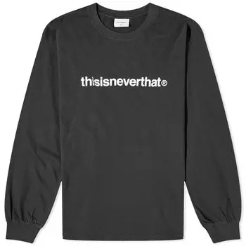 Лонгслив Thisisneverthat T-Logo, черный