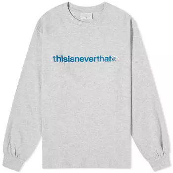 Лонгслив Thisisneverthat T-Logo, серый