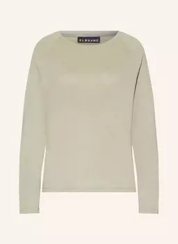 Лонгслив тира ELBSAND, оливковый