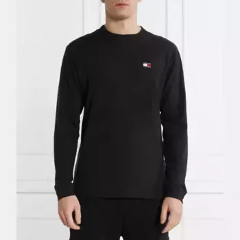 Лонгслив tjm reg стандартной посадки Tommy Hilfiger, черный
