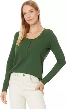 Лонгслив Toad&Co Ponderosa Long Sleeve Henley, цвет Pasture