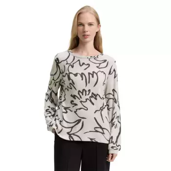 Лонгслив Tom Tailor 1044923 Cosy, бежевый