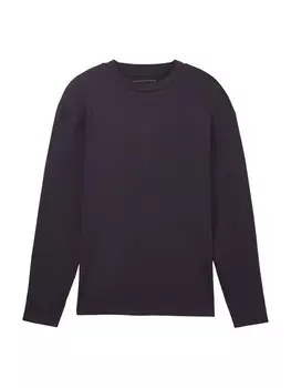 Лонгслив Tom Tailor, антрацит