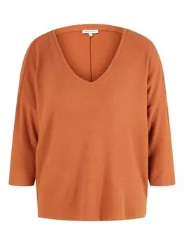 Лонгслив TOM TAILOR Denim, оранжевый