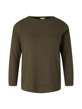 Лонгслив Tom Tailor, хаки