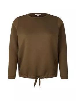 Лонгслив Tom Tailor, хаки