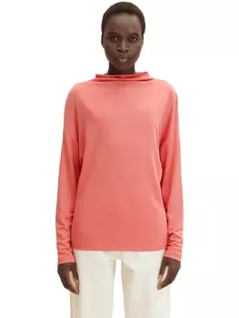 Лонгслив Tom Tailor, оранжевый