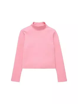 Лонгслив Tom Tailor, розовый