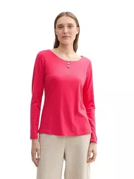 Лонгслив Tom Tailor, розовый