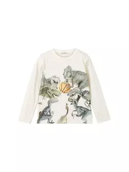 Лонгслив TOM TAILOR Shirt, белый