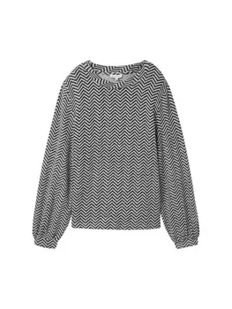 Лонгслив TOM TAILOR Shirt, черный