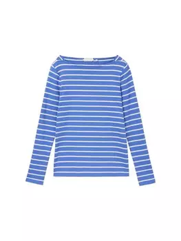 Лонгслив TOM TAILOR Shirt, королевский синий